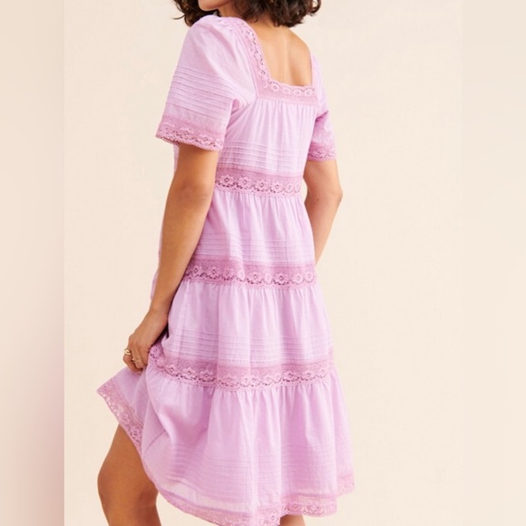 Hosbjerg Shirley Tiered Lace Dress - Picture 3 of 4
